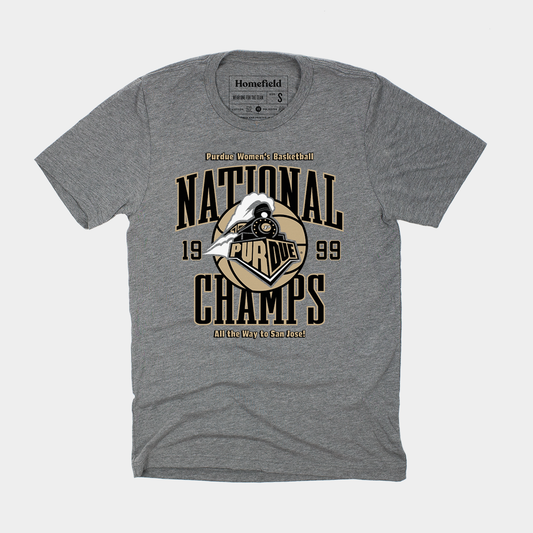 1999 Purdue Women’s Basketball National Champs Tee