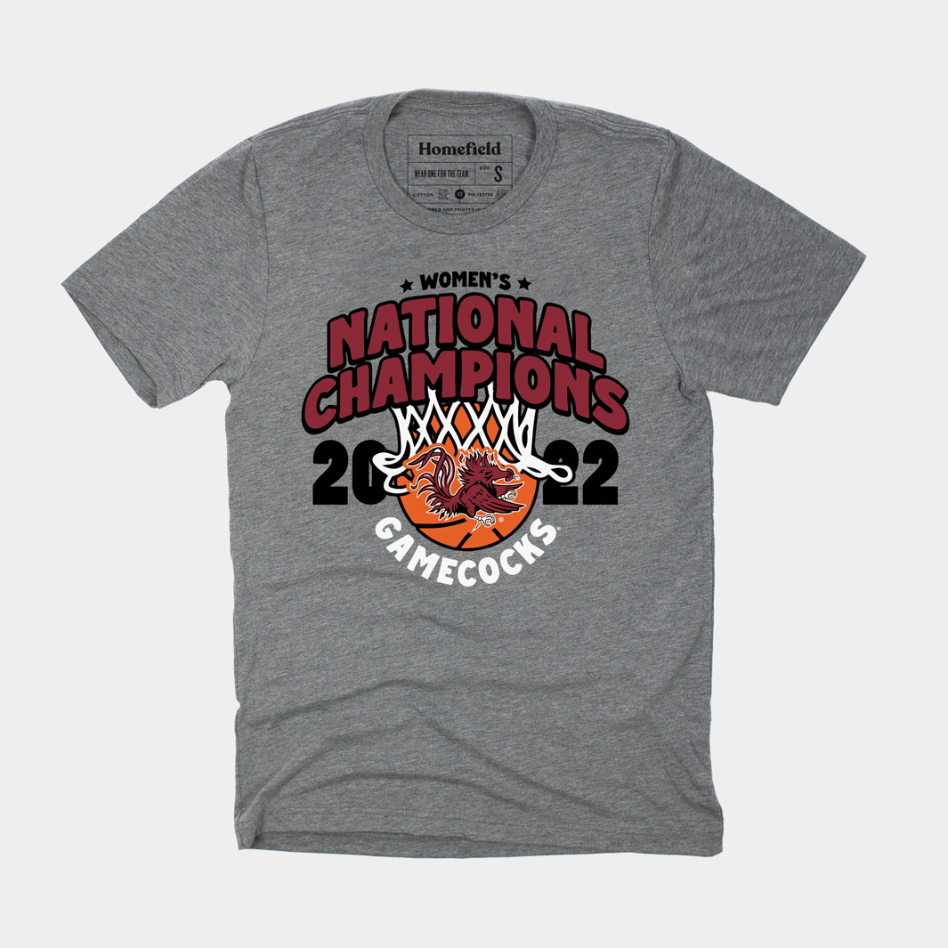 2022 National Champs: South Carolina Women's Basketball Tee