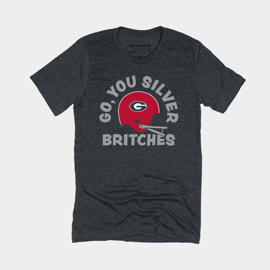 Go, You Silver Britches Vintage Georgia Football Tee