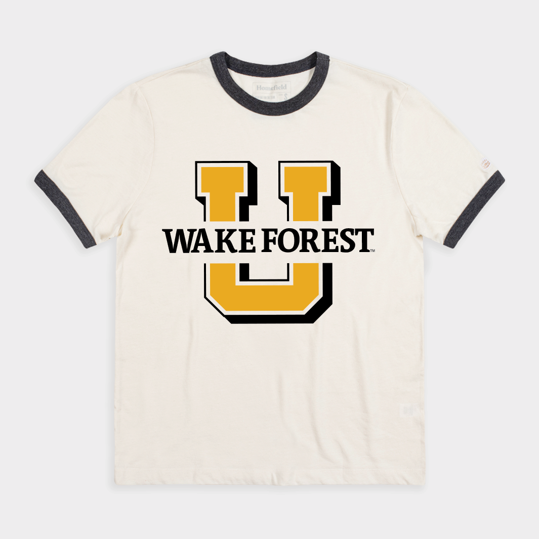 Wake Forest Retro Ringer Tee