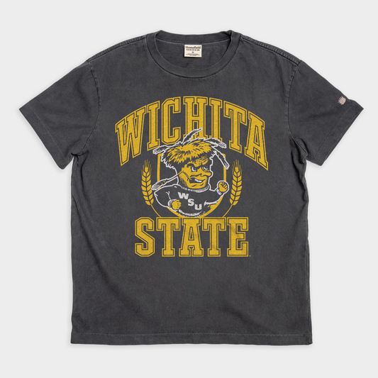 Wichita State Shockers 1964 Mascot Retro Heavyweight Tee