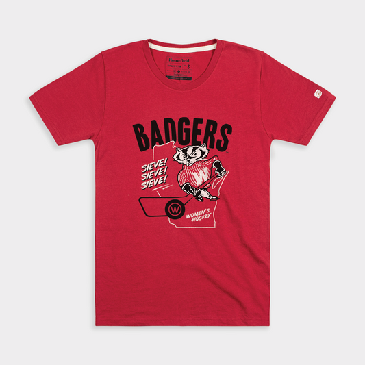 Wisconsin Badgers Women's Hockey Tee