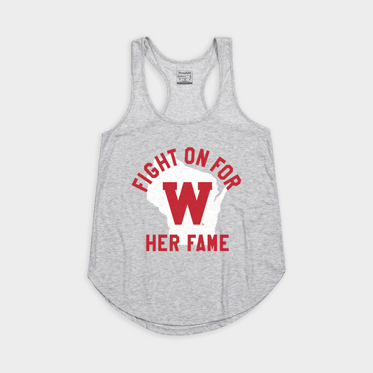 Wisconsin Badgers Fight Song Women's Tank