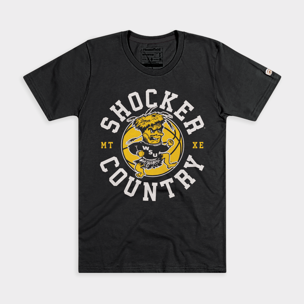 Wichita State "Shocker Country" Basketball Tee