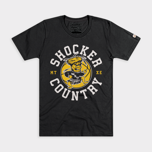 Wichita State "Shocker Country" Basketball Tee