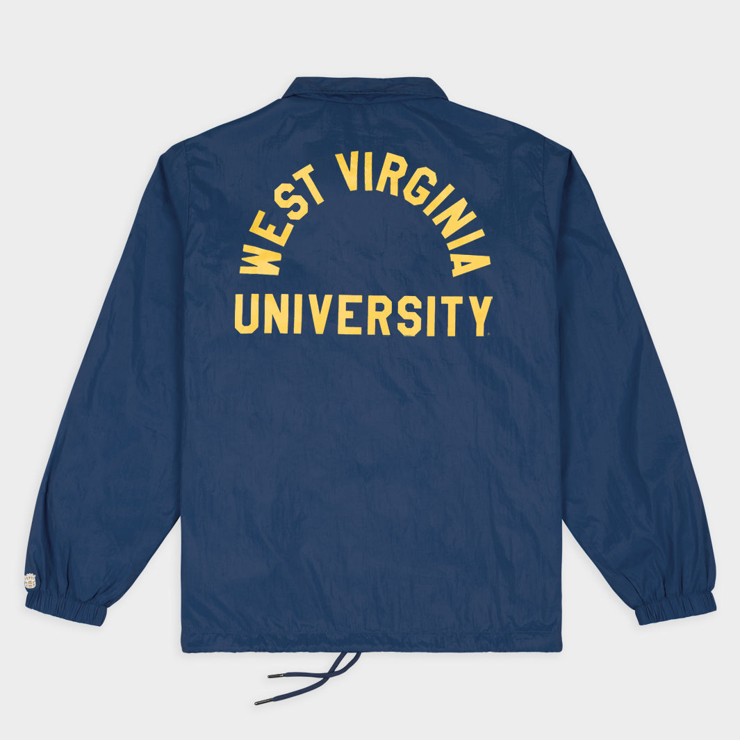 West Virginia Mountaineers Retro Coaches Jacket