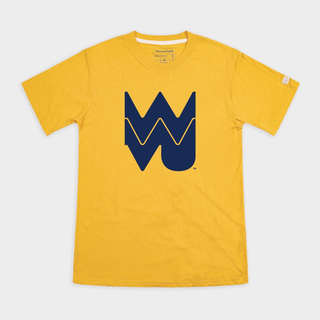 WVU Vintage Logo Tee