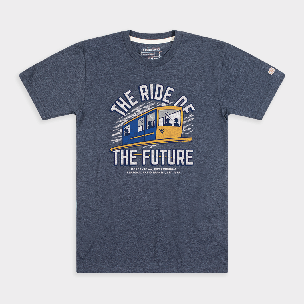 WVU "Ride of the Future" PRT Tee