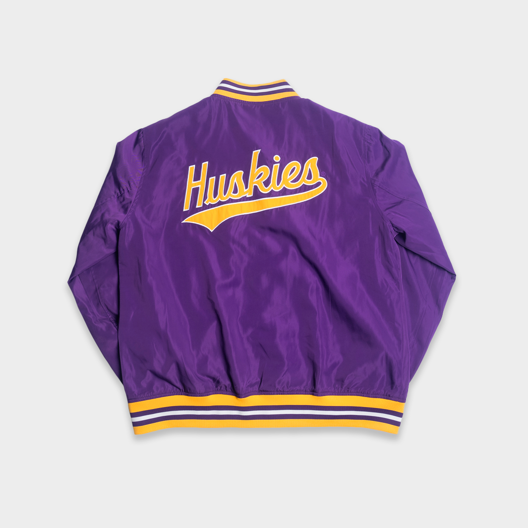 Washington Huskies Vintage Logo Bomber Jacket