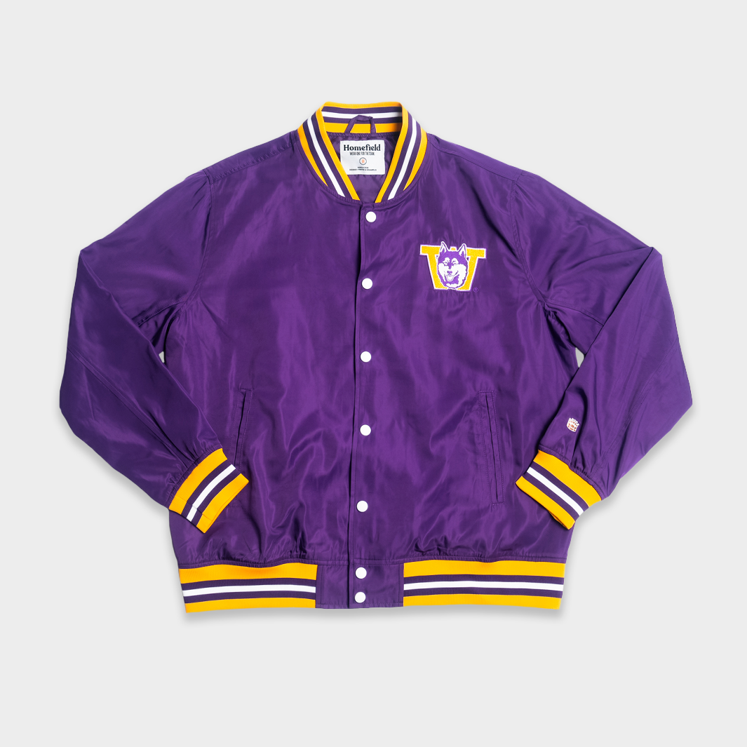 Washington Huskies Vintage Logo Bomber Jacket