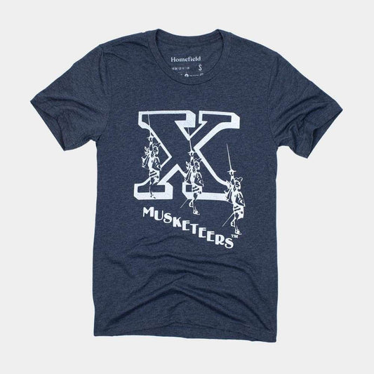 Vintage Xavier Musketeers Logo Shirt